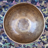 Handmade singing bowl with eight auspicious sysmbol 10"