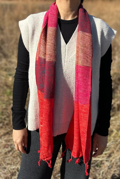 Himalayan yak wool scarf/muffler HANDMADE (Copy)