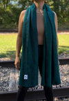 HIMALAYAN YAK WOOL SHAWL / WRAP - 75"X32"