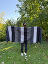 HIMALAYAN YAK WOOL SHAWL / WRAP - 75"X32"