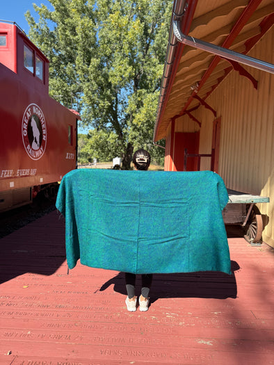 HIMALAYAN YAK WOOL SHAWL / WRAP - 82"X39"