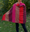 HIMALAYAN YAK WOOL SHAWL / WRAP - 82"X39"