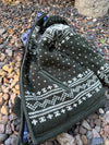 Wool hand-knitted fleece lined Jacket -Free shipping