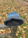 HIMALAYAN HANDKNITTED WOOL MITTEN/HAT WITH FLEECE LINING