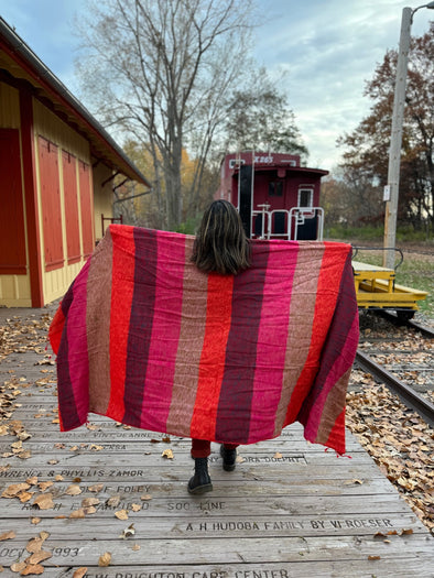 HIMALAYAN YAK WOOL BLANKET/WRAP