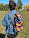 Handwoven Cotton 2 Pocket backpack