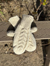 HIMALAYAN HANDKNITTED WOOL MITTEN WITH FLEECE LINING