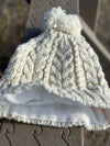 HIMALAYAN HANDKNITTED WOOL MITTEN WITH FLEECE LINING