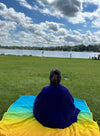 HIMALAYAN YAK WOOL SHAWL / WRAP - 75"X32"