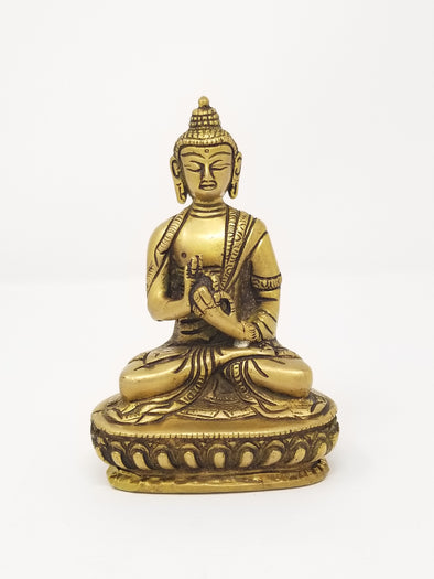 BRASS BUDDHA 5.5"