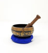 Tibetan Singing Bowl 3" with Double Dorje Symbol