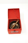 Tibetan Singing Bowl 3" with Double Dorje Symbol