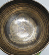 Hand beaten Tibetan Singing bowl with Medicine Buddha 9"
