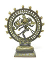 BRASS NATARAJA (KING OF DANCE) STATUE 9.5"