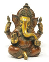 Brass Ganesha Statue 6"
