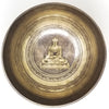 HANDMADE TIBETAN SINGING BOWL WITH MEDICINE BUDDHA 9"