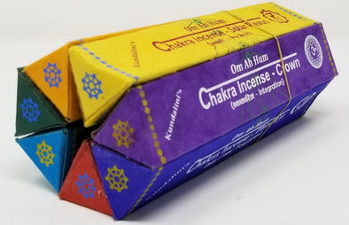 Seven Chakra Incense Set