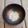 HANDMADE TIBETAN SINGING BOWL WITH GANESHA 5"