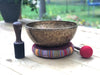 HAND BEATEN TIBETAN SINGING BOWL 12.5"