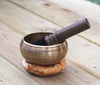 TIBETAN SINGING BOWL WITH MANTRA 4"