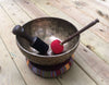 HAND BEATEN TIBETAN SINGING BOWL 12.5"