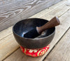 HANDMADE TIBETAN SINGING BOWL YIN AND YANG 7"