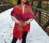 HIMALAYAN YAK WOOL SHAWL / WRAP - 75"X32"