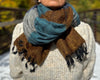 HIMALAYAN YAK WOOL SHAWL / WRAP - 75"X32"