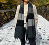 HIMALAYAN YAK WOOL SHAWL / WRAP - 75"X32"