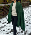 HIMALAYAN YAK WOOL SHAWL / WRAP - 75"X32"