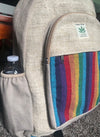 Hemp Backpack - Handmade in Nepal.