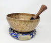 Hand beaten Tibetan Singing Bowl 9"